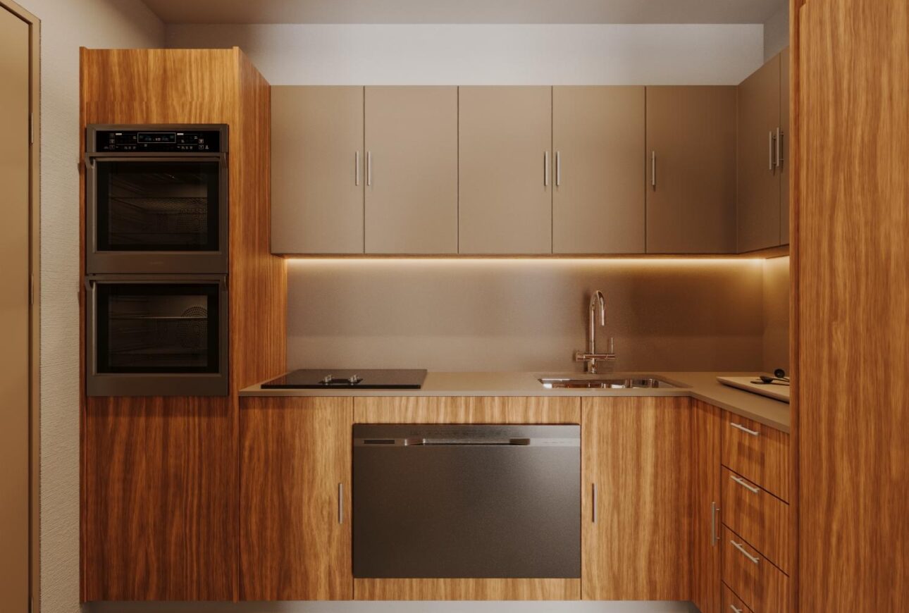Trinity apartment kitchen interior