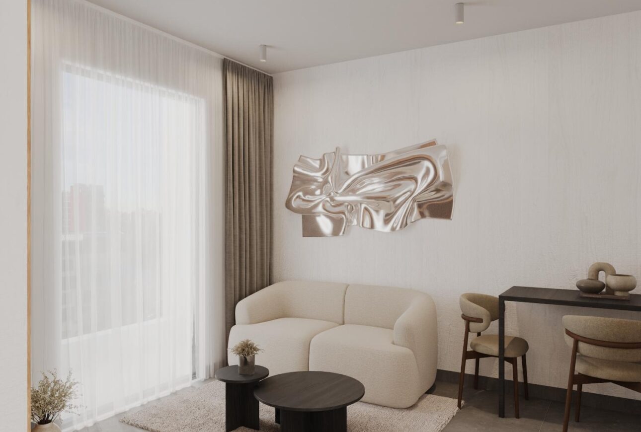 Trinity apartment living room interior